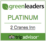 Green Leaders Platinum Certified with Trip Advisor